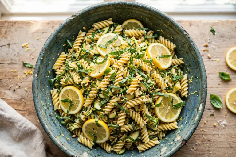 Lemon Basil Pasta Salad (Ready in 25 Minutes)