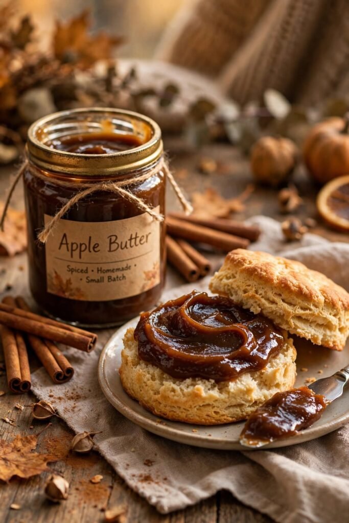 Apple cinnamon butter jar, an easy fall canning recipe
