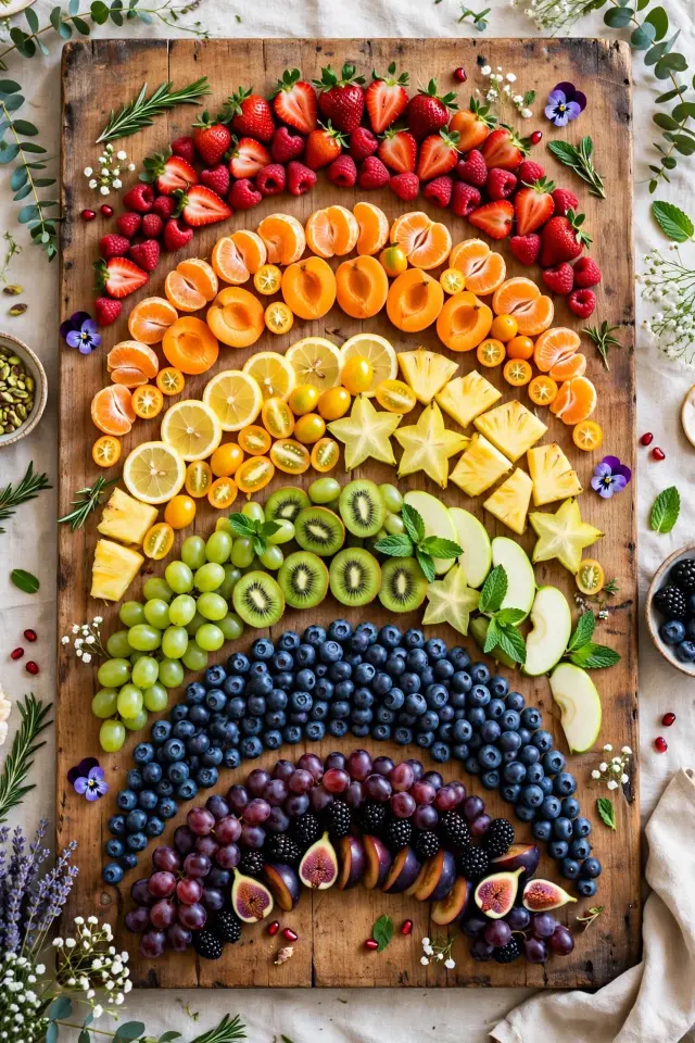 Apple mouth bites, a playful fruit platter for kids snack