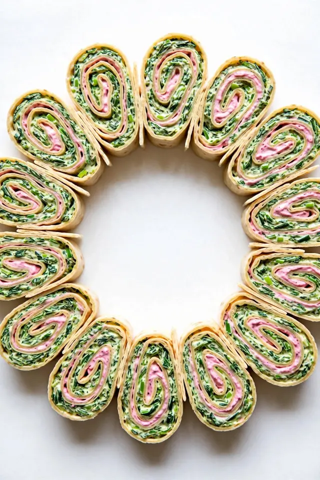 Greek yogurt ranch pinwheels, easy make-ahead healthy appetizer